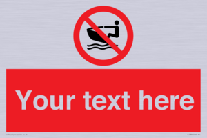 Custom No personal water craft